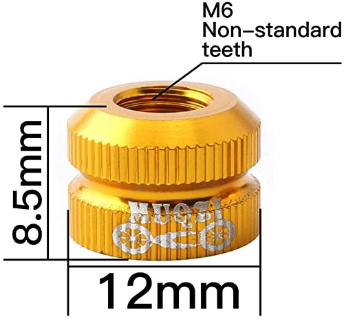 PULABO Bicyle Tubo interior/Tuerca de neumático de vacío, Accesorios de bicicletas de carretera de montaña Piezas de ciclismo - Variors Colores para elegir Conveniente y atractivo