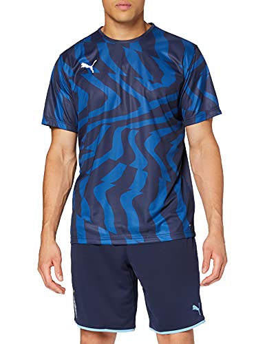 PUMA Cup Jersey Core Maillot, Hombre, Azul (Peacoat White), S