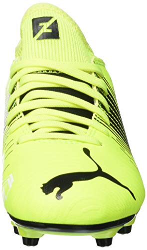 Puma Future Z 4.1 FG/AG Jr, Zapatillas de Fútbol, Yellow Alert Black White 00, 35 EU