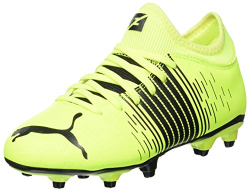 Puma Future Z 4.1 FG/AG Jr, Zapatillas de Fútbol, Yellow Alert Black White 00, 35 EU