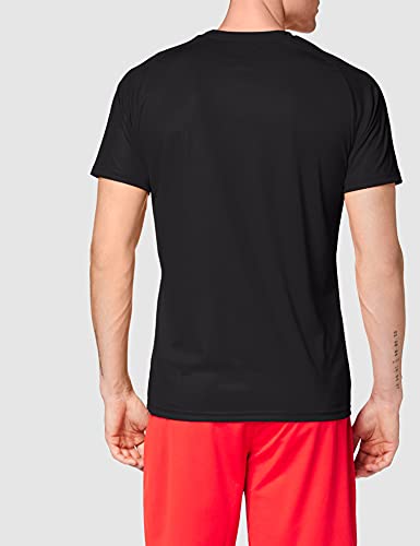 Puma Liga Core H Camiseta de Manga Corta, Hombre, Negro/Blanco Black White, M