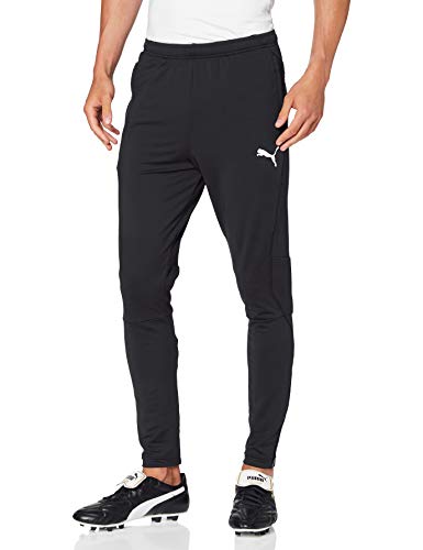 PUMA Liga Training Pants Pro Pantalones, Hombre, S, Negro (Black/White)