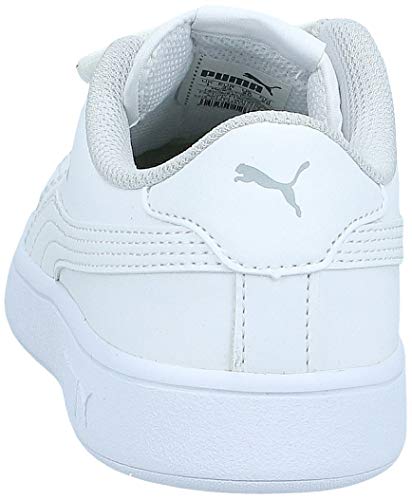 PUMA Smash v2 L V Inf, Zapatillas Unisex niños, White White, 25 EU