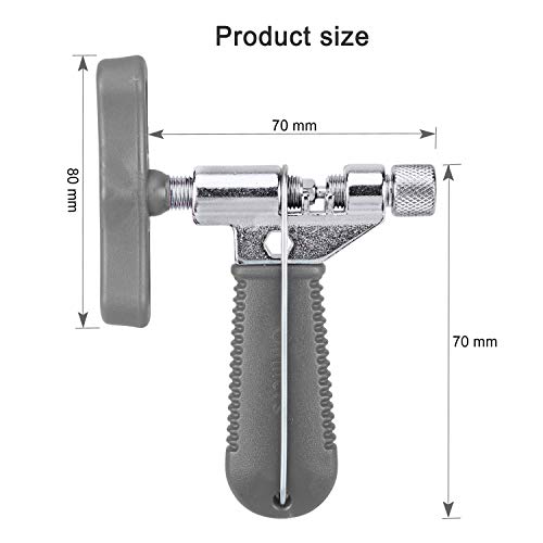 QKURT Alicates para Bicicletas + Medidor de Desgaste de la Cadena+ 6 Pares Enlace perdido de Bicicleta, Alicate de Cadena Alicate Quicklink para reparación de Cadenas de Velocidad 6/7/8/9/10