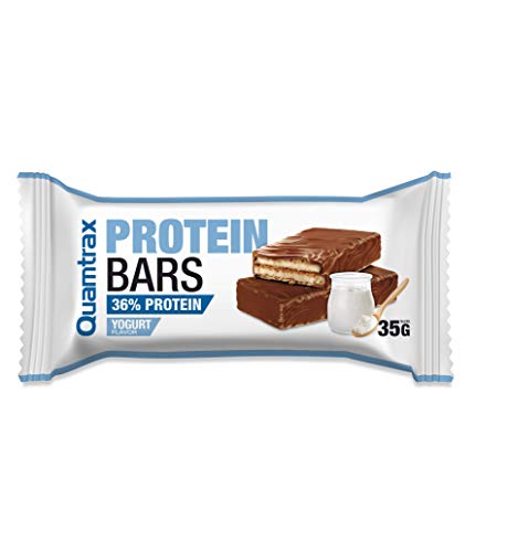 Quamtrax Caja Protein Bars sabor Yogurt - 32 unidades