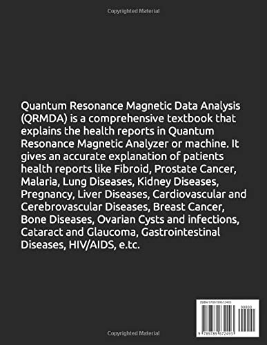 QUANTUM RESONANCE MAGNETIC DATA ANALYSIS (QRMDA): A GUIDE BY ORDU DAVID E. PhD.