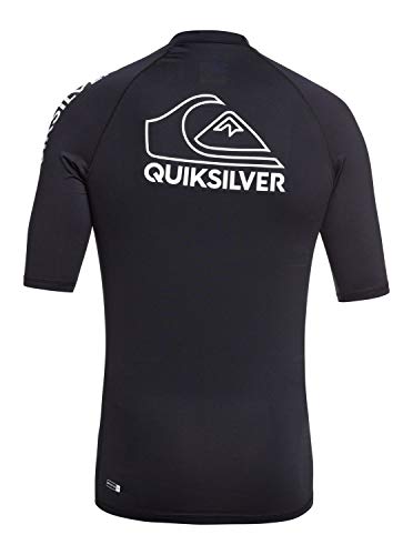 Quiksilver - On Tour Licra de Manga Corta con Protección Solar UPF 50 para Adulto