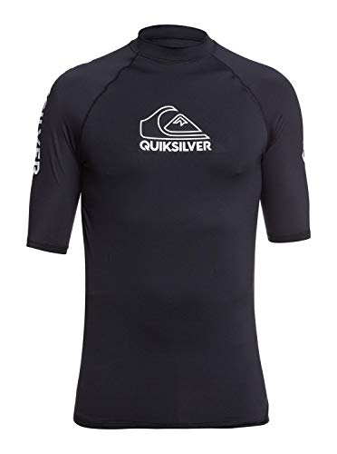 Quiksilver - On Tour Licra de Manga Corta con Protección Solar UPF 50 para Adulto