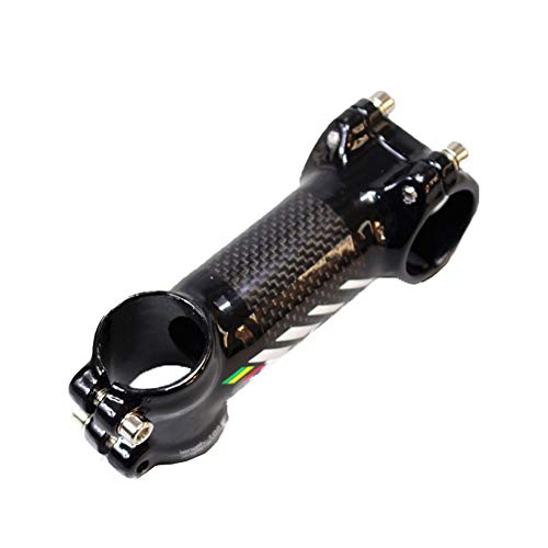 QWERDF MTB Stem 31,8 6 Grado Peso De Carbono Fibra Luz De La Bici del Manillar Corto Madre Adecuado para Bicicleta De Montaña Bicicleta De Carretera De BMX MTB,60mm