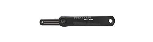 R ROTOR BIKE COMPONENTS ALDHU Kurbelarme für 24mm Achse 165mm Brazos de manivela, Unisex Adulto, Negro, 24 mm