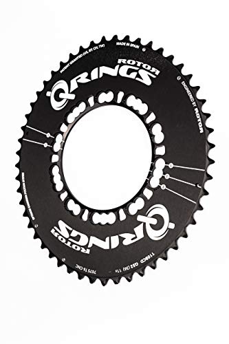 R ROTOR BIKE COMPONENTS Chainring.Q 53t- BCD130x5-AERO-ext-negro