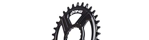 R ROTOR BIKE COMPONENTS Q Rings DM Oval Chainring Rex Q30T Black