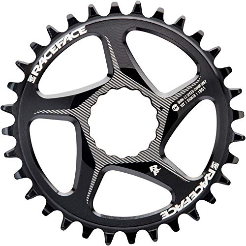 Race Face Direct Mount Shimano 12v-34t-negro bandejas para Adulto, Unisex, Negro, 34