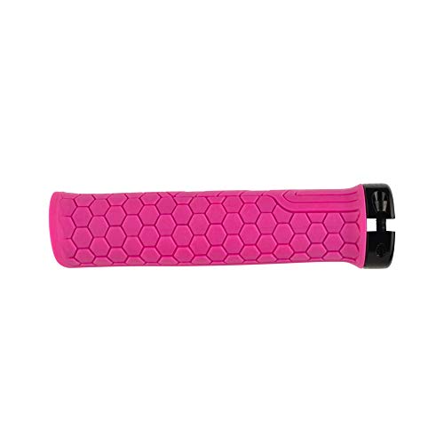 Raceface Getta Grips Agarres, Unisex, Magenta/Negro, 33 mm