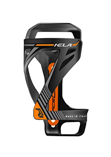 Raceone - Kit Race Duo KELA (2 PCS): Porta Bidon KELA + Bidon de Ciclismo XR1 Bici Carrera de Ruta/Bicicleta de Montaña MTB/Gravel Bike. 100% Made IN Italy