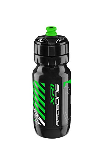 Raceone - Kit Race Duo X3 (2 PCS): Porta Bidon X3 + Bidon de Ciclismo XR1 Bici Carrera de Ruta/Bicicleta de Montaña MTB/Gravel Bike. 100% Made IN Italy