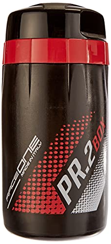 RaceOne Rojo Bote Portaherramientas PR2BOX 500ml, Negro