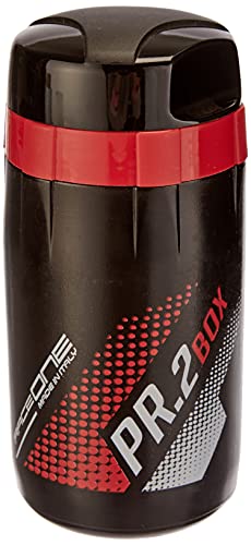 RaceOne Rojo Bote Portaherramientas PR2BOX 500ml, Negro