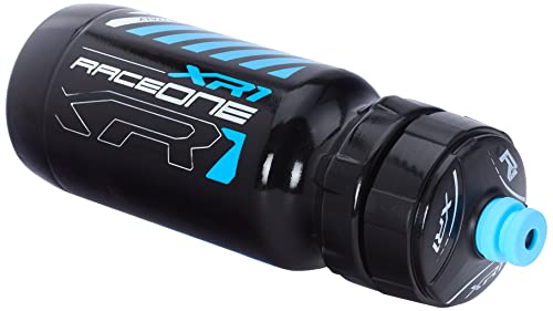 RaceOne XR1 600 CC Botella Ciclo, Negro/Azul, única