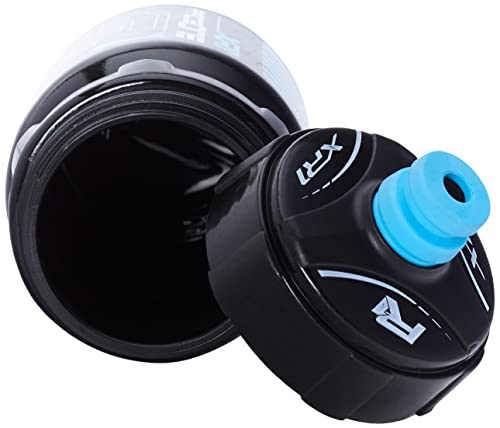 RaceOne XR1 600 CC Botella Ciclo, Negro/Azul, única