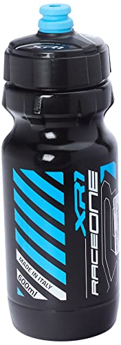 RaceOne XR1 600 CC Botella Ciclo, Negro/Azul, única