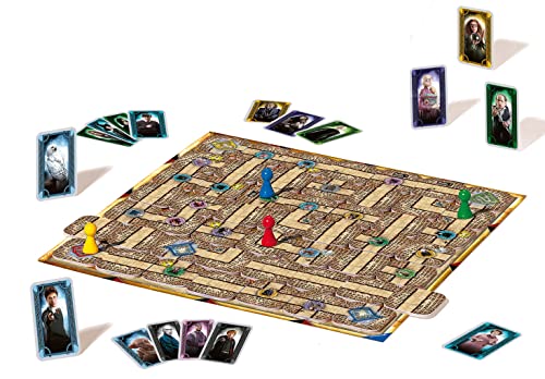 Ravensburger - Laberinto Mágico de Harry Potter, Juego de mesa, Edad recomendada 7+, 2-4 jugadores