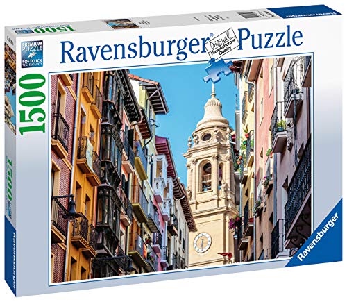 Ravensburger Puzzle, Puzzle 1500 Piezas, Pamplona, Puzzle Adultos, Rompecabezas de Calidad, Puzzles Paisajes Adultos