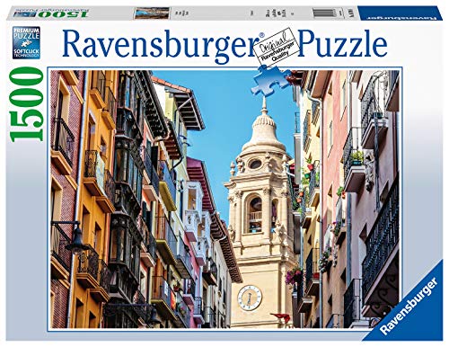 Ravensburger Puzzle, Puzzle 1500 Piezas, Pamplona, Puzzle Adultos, Rompecabezas de Calidad, Puzzles Paisajes Adultos
