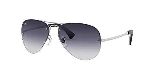 Ray-Ban RB 3449 Gafas de Sol, Silver, 59 para Hombre