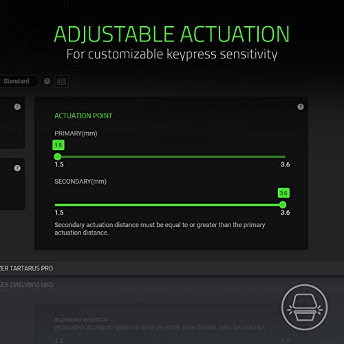 Razer Tartarus Pro - Gaming Keypad con Switch Optico Analógico, Teclado para Juegos, USB, Alámbrico, Tamaño Único, Color Negro