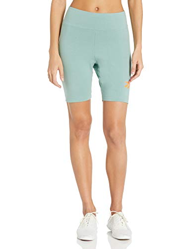 Reebok Classic Vector Logo - Pantalones Cortos para Bicicleta, Color Verde