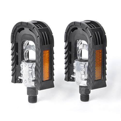 Reemplaza los pedales de bicicleta de plataforma de aluminio / Pedales de bicicleta MTB/Mountain Bike Pedale/Pedales plegables con alta rigidez con diámetro del eje de 14 cm.