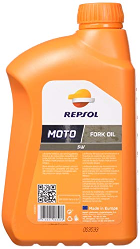Repsol RP172L51 Fork Oil 5W Aceite de Horquillas Moto, 1 L