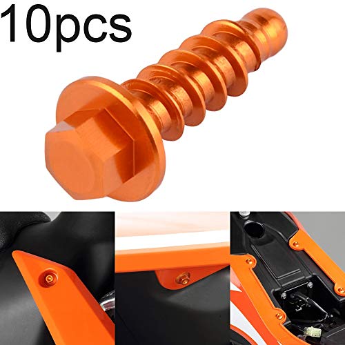 Repuestos Powersports For KTM bicis de la suciedad Autoperforantes Tornillo Kit For KTM 125 150 200 250 300 350 450 530 SX EXC XC SXF EXCF XCF XCW XCFW 1997-2020