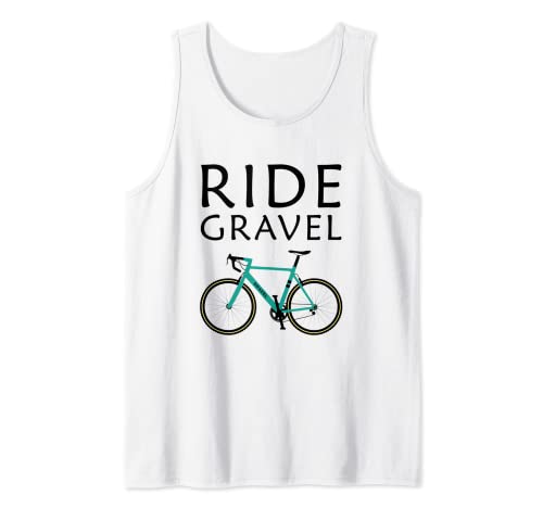 Ride Gravel Bike Bicicleta de Ciclocross and Bikepacking Camiseta sin Mangas
