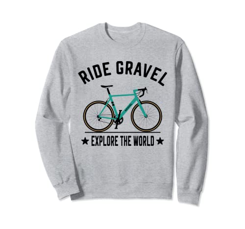 Ride Gravel Bike Bicicleta de Ciclocross and Bikepacking Sudadera