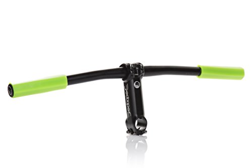 Ridefyl 11010 Puños de Bicicleta, Unisex-Adult, Verde, Talla única