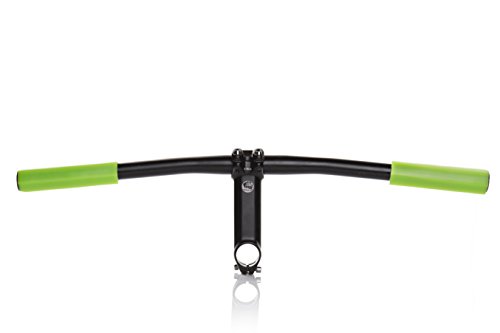 Ridefyl 11010 Puños de Bicicleta, Unisex-Adult, Verde, Talla única