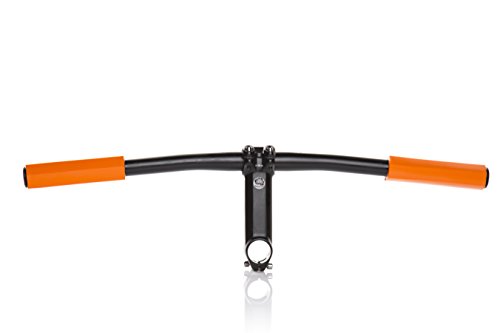 Ridefyl 11030 Puños de Bicicleta, Unisex-Adult, Naranja, Talla única