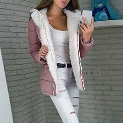 riou Mujer Sudadera Liquidación Venta Moda Invierno Espesar Abrigos Manga Larga Chaqueta Caliente Prendas de Vestir Suelta Tallas Grandes Jersey Ofertas