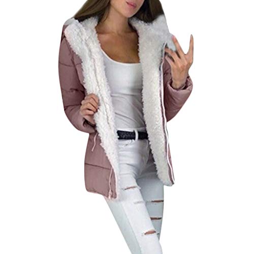 riou Mujer Sudadera Liquidación Venta Moda Invierno Espesar Abrigos Manga Larga Chaqueta Caliente Prendas de Vestir Suelta Tallas Grandes Jersey Ofertas