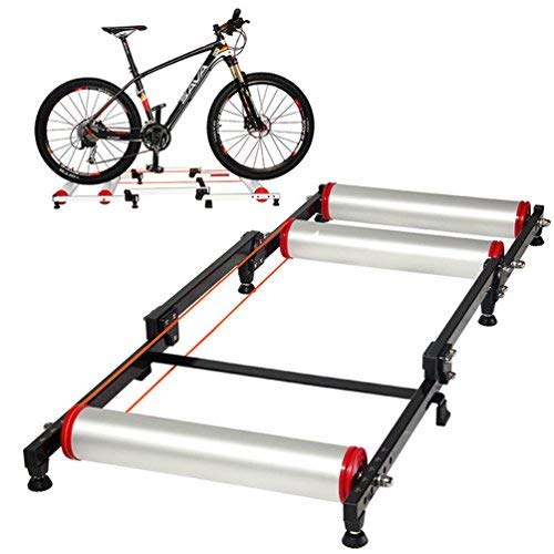 ROCKBROS Rodillo Entrenamiento Bicicleta, Rodillo Rulos para Interiores Ajustable Plegable Universal para MTB Bicicleta Carretera