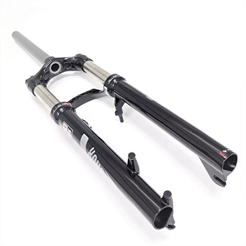 RockShox 30 Silver Tk Coil 26 "100 mm, Rim/Disc, 1 1/8 Incluye PopLoc, 00.4019.641.001 Horquilla, Negro Brillante, 1 1/8 Pulgadas