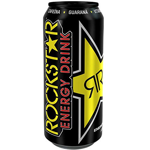 Rockstar Energy 500Ml, Bebida Energética - Pack de 12