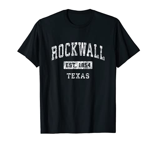 Rockwall Texas TX - Diseño deportivo Camiseta