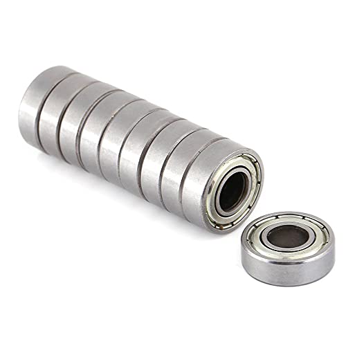 Rodamientos de Bolas, Rodamientos, Rodamientos de Bolas de Ranura Profunda, Cojinete de Bolas de Ranura Profunda, Rodamientos de Bolas Bearing, 694ZZ Rodamientos, 4mm x 11 mm x 4 mm, 20 pzs