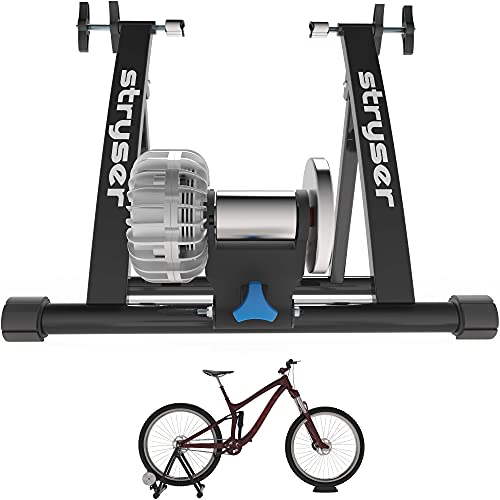 Rodillo para Bicicleta de fluidos - Entrenamiento en Interior con Bicicletas de montaña y Carretera, para Ruedas de 26 a 29 Pulgadas