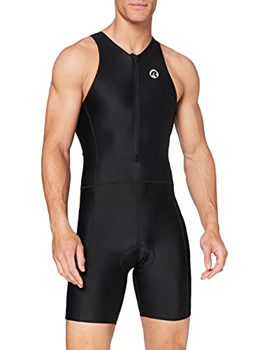 Rogelli - Traje de triatlón para Adulto, Color Negro, Primavera/Verano, Hombre, Color Negro - Negro, tamaño XL