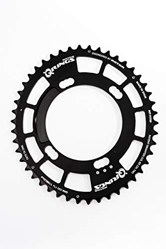 rotor Q-Ring Road 110x4 BCD - Plato Interior - Negro Modelo 36 Dientes 2018 Platos