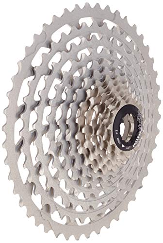 ROTOR Unisex - Adulto 12 11-46 14 Fin Cassette Bicicleta de Carretera Plata 46